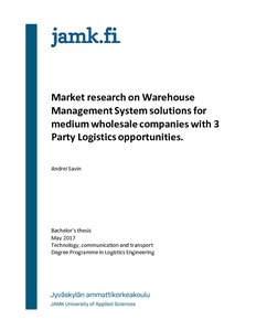 Market Research Companies >> Market Research On Warehouse Management System Solutions For Market Research Companies >> Market Research On Warehouse Management System Solutions For
