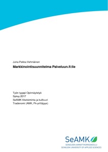 markkinointisuunnitelma palveluun fi lle markkinointisuunnitelma