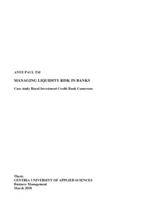 case study on liquidity analysis