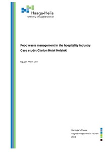 food waste management case study
