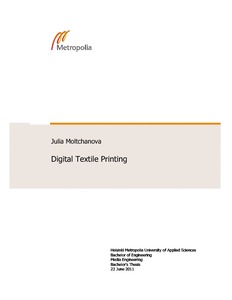 thesis on textile printing