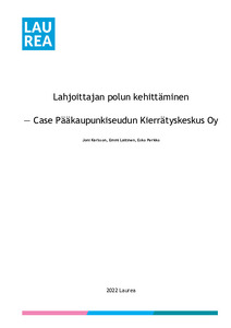 Lahjoittajan polun kehittäminen : case: Pääkaupunkiseudun Kierrätyskeskus Oy  - Theseus